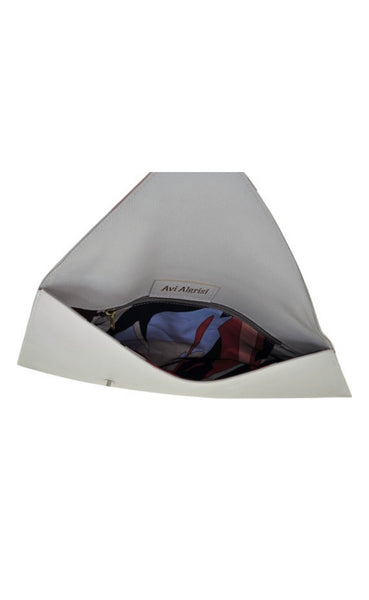 Geometric Clutch. Multicolored evening purse. - Avi Algrisi