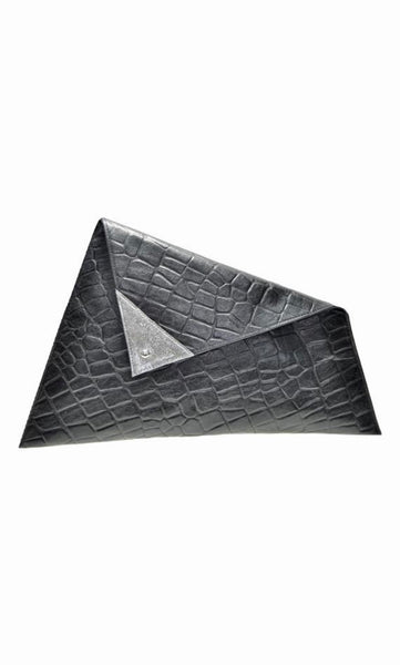 Geometric Clutch. Multicolored evening purse. - Avi Algrisi
