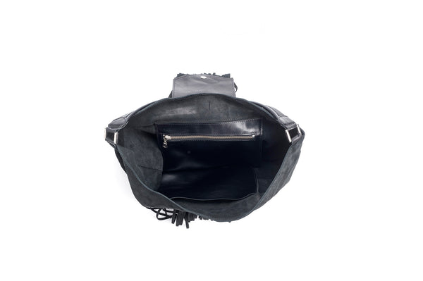 Hobo Bag -Large leather Shoulder  Bag - Avi Algrisi