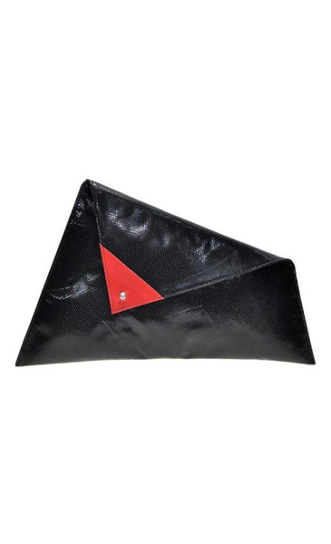 Geometric Clutch. Multicolored evening purse. - Avi Algrisi