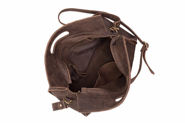 Brown Tote Bag - Avi Algrisi