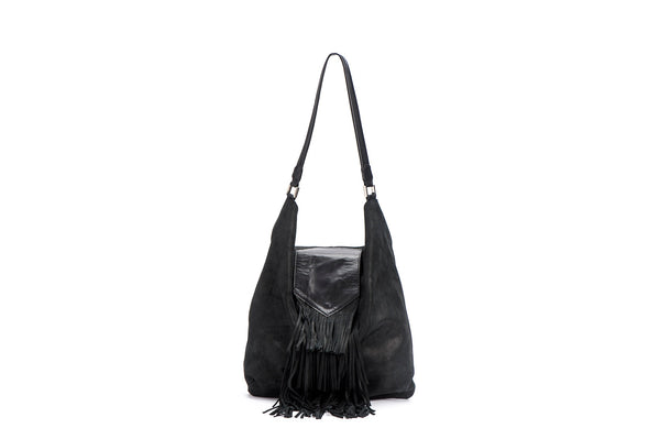 Hobo Bag -Large leather Shoulder  Bag - Avi Algrisi